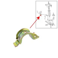 VW Bus T3 Schelle für Stabilager innen ab 08/84