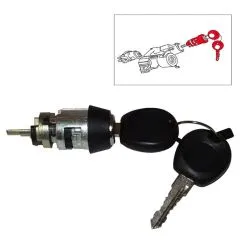 VW Bus T3 Schließzylinder für Zündschloß mit 2 Schlüsseln
