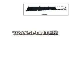 VW Bus T3 Schriftzug "Transporter" hinten ab '84