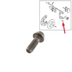 VW Bus T3 Sechskantschraube für Bremssattelhalter vorne ab 06/86