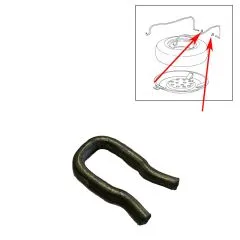 VW Bus T3 Sicherungsklammer für Ersatzradbügel