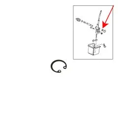 VW Bus T3 Sicherungsring links für 5-Gang Schaltgetriebe