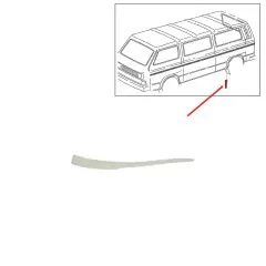 VW Bus T3 Steinschlagschutzfolie hinten rechts