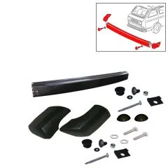 VW Bus T3 Stoßstange ca.1,5 mm vorne mit Stoßecken