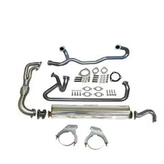 VW Bus T3 Syncro Auspuff-Set ohne Kat komplett Edelstahl WBX