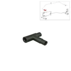 VW Bus T3 T-Stück Ausgleichsrohr / Unterdruckanlage 2,0 CU