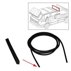 VW Bus T3 T4 Klemmprofil Keder für Heckscheibendichtung Doka & Pritsche