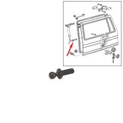 VW Bus T3 T4 Kugelzapfen für Heckklappendämpfer / Motordeckel