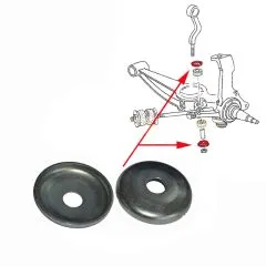 VW Bus T3 Teller für Dämpfungsring / Stabistütze - 2 Stück