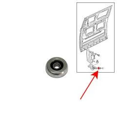 VW Bus T3 Tragrolle unten für Rollenführung ab '85