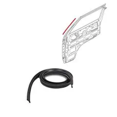 VW Bus T3 Türdichtung vorn oben / Flanschabdeckung