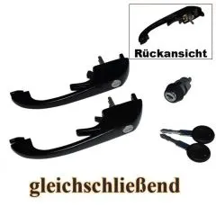 VW Bus T3 Türgriffe & Zündschloß gleichschließend