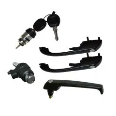 VW Bus T3 Türgriffe, Zündschloss, Schiebetür, Heckklappe bis '84