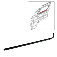 VW Bus T3 Türschachtdichtung vorne links innen / vorne rechts außen