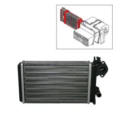 VW Bus T3 Wärmetauscher Heizung Fahrgastraum hinten