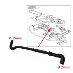 VW Bus T3 Wasserschlauch zur Ansaugbrücke WBX