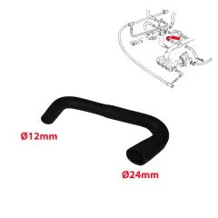 VW Bus T3 Wasserschlauch zw. Vergaser und Wasserrohr 1,9 WBX