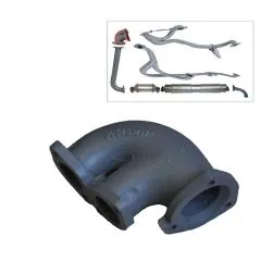 VW Bus T3 Y-Stück Abgaskrümmer WBX 1,9 2,1