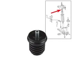 VW Bus T3 Zusatzfeder / Dämpferring Stoßdämpfer vorne 82 mm