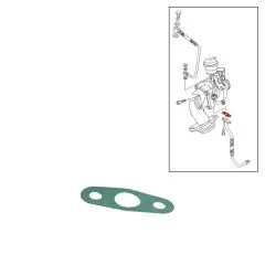 VW Bus T4 2.5 TDI Dichtung für Ölrücklaufleitung Turbolader