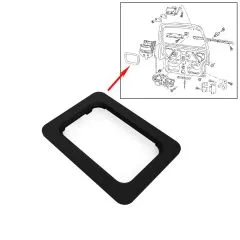 VW Bus T4 Blende für Innenbetätigung Heckklappe schwarz