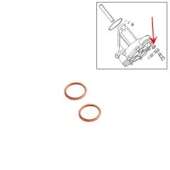 VW Bus T4 Dichtringe für Unterdruckpumpe Vakuumpumpe bis 07/94