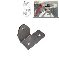 VW Bus T4 Edelstahlhalter für Schalldämpfer Zuheizer