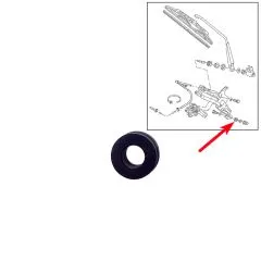 VW Bus T4 Gummilager für Scheibenwischeraufnahme hinten