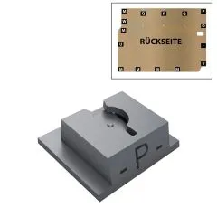 VW Bus T4 Halterung für Schiebetürverkleidung - Halterung P