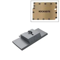 VW Bus T4 Halterung für Schiebetürverkleidung - Halterung Q