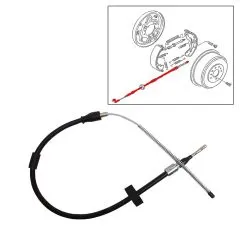 VW Bus T4 Handbremsseilzug für Bremstrommel li. oder re.