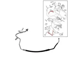 VW Bus T4 Kältemittelrohr Klimaleitung 2,5 TDI AHY AXG