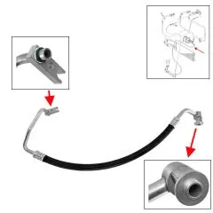 VW Bus T4 Kältemittelrohr Klimaleitung Vorlauf 2,5 TDI
