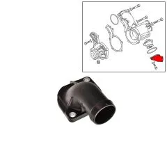 VW Bus T4 Kühlwasserflansch / Rohrstutzen Wasserpumpe