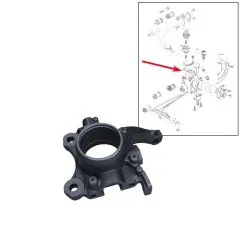 VW Bus T4 Radlagergehäuse / Achsschenkel vorne links