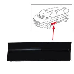 VW Bus T4 Reparaturblech Beifahrertür unten außen