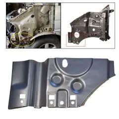 VW Bus T4 Reparaturblech Seitenteil / Komposter vorne links