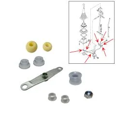 VW Bus T4 Reparatursatz Schaltstange inkl. Umlenkhebel 2.5 TDI