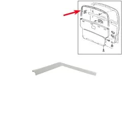 VW Bus T4 Rückwandklappenverkleidung grau oben rechts