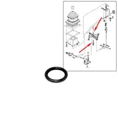 VW Bus T4 Runddichtring für Lagerbuchse Schalthebel