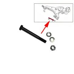 VW Bus T4 Schraube & Mutter für Hinterachsschenkel außen