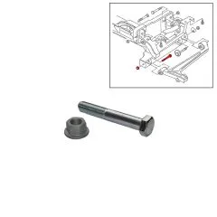 VW Bus T4 Sechskantschraube mit Mutter für Querlenker vorne
