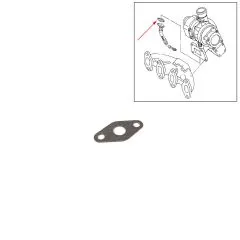 VW Bus T4 T5 Dichtung für Ölrücklaufleitung Turbolader 2.5 TDI AXG AHY