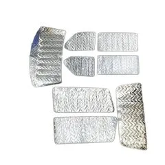 VW Bus T4 Thermomatten-Set kurzer Radstand mit Heckklappe - 8-teilig