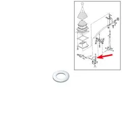 VW Bus T4 Unterlegscheibe für Sechskantschraube Gabelkopf Schaltgestänge nicht TDI