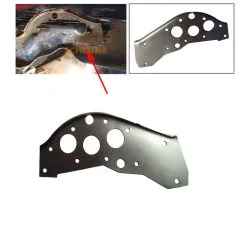 VW Bus T4 Verstärkungsblech Stoßdämpferaufnahme hinten rechts gelocht