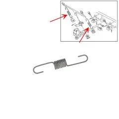 VW Bus T4 Zugfeder "grün" für Bremsdruckminderer