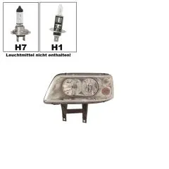 VW Bus T5 Hauptscheinwerfer mit Blinklicht H7 / H1 links bis 10/09