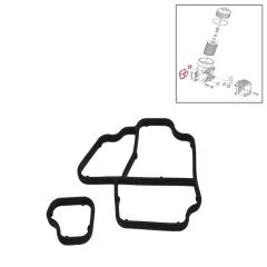 VW Bus T5 T6 Dichtungssatz für Ölfiltergehäuse