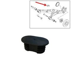 VW Bus T5 T6 Stopfen für Achslenker hinten
